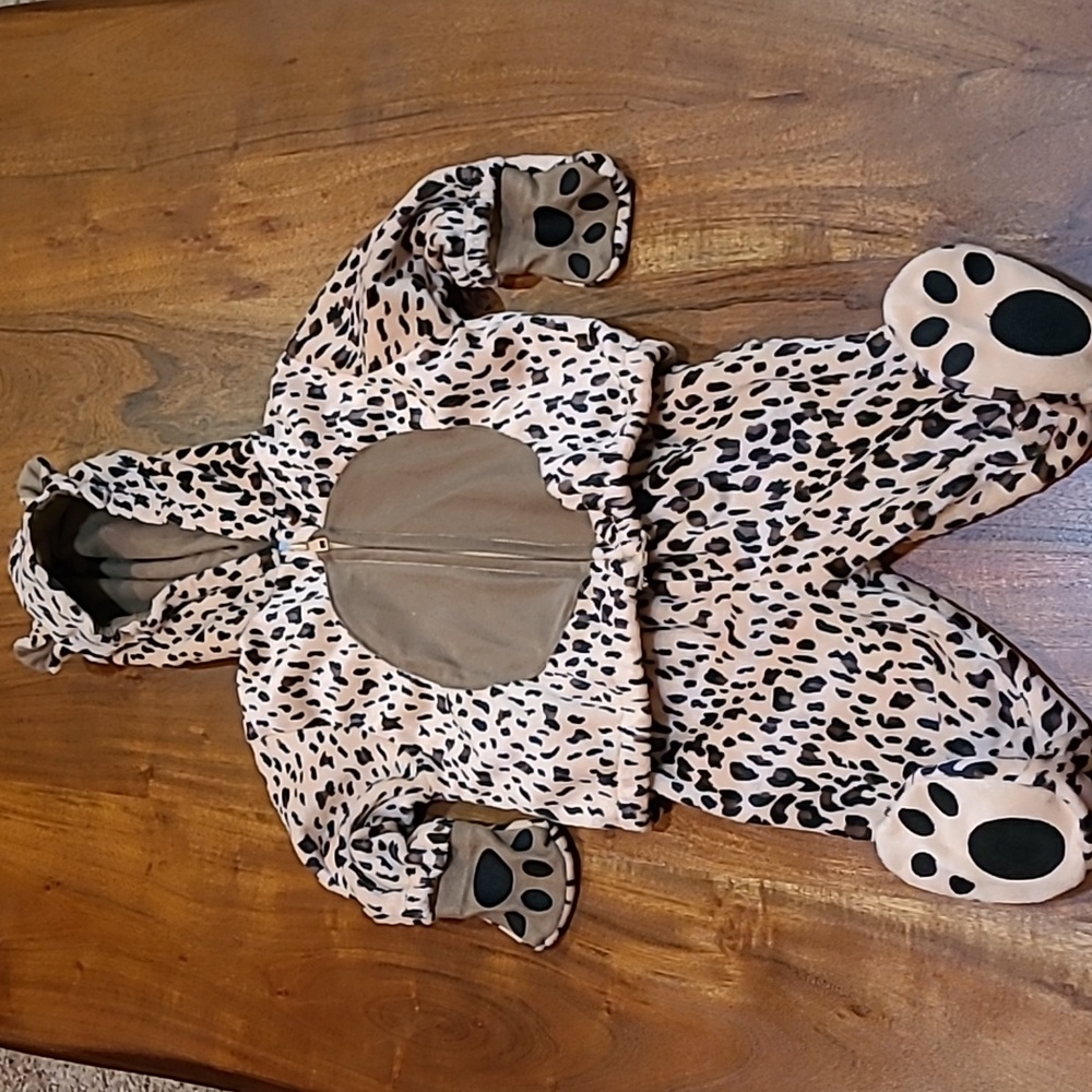 Sonoma Leopard Halloween Costume 3/6 months 2 piece
